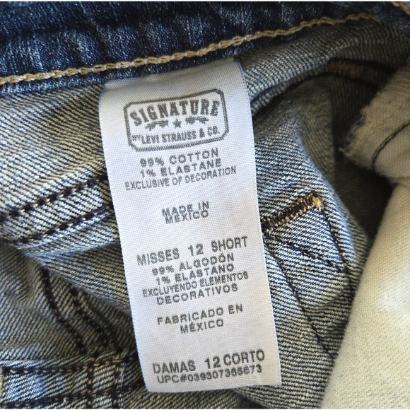 Levis Jeans Womens 12 Low Rise Bootcut Stretch Signature Denim Casual Boho Y2K - Picture 10 of 11